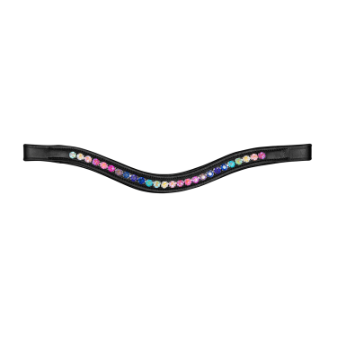 Dekoratives Holzpferd-Zaumzeug von Waldhausen Schwarz