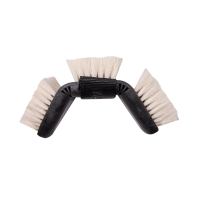 Waldhausen Flex Glanzbürste Schwarz / Grau