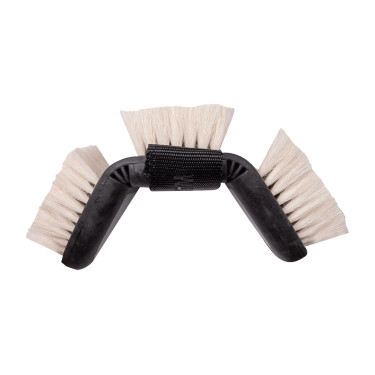 Waldhausen Flex Glanzbürste Schwarz / Grau
