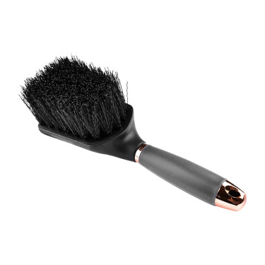 Hufbürste Waldhausen mit Gelgriff Schwarz / Roségold Hufbürste Waldhausen mit Gelgriff Schwarz / Roségold