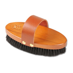 Waldhausen HardWood Striegelbürste mit Naturborsten Natur Beige