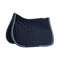 Satteldecke Waldhausen Classic Mitternachtsblau / Weiß