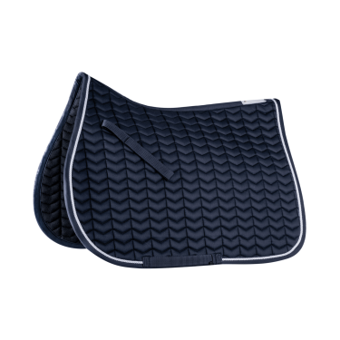 Satteldecke Waldhausen Classic Mitternachtsblau / Weiß