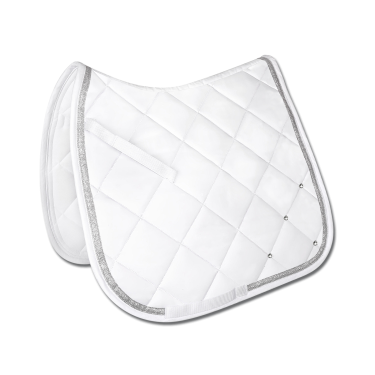 Waldhausen Competition Satteldecke Weiß / Silber Weiß Waldhausen Competition Satteldecke Weiß / Silber Weiß