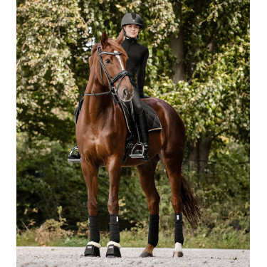 Satteldecke Waldhausen Valencia Schwarz / Roségold