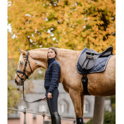 Satteldecke Waldhausen Valencia Mitternachtsblau / Silber