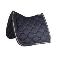 Satteldecke Waldhausen Valencia Dunkelblau / Roségold