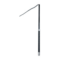 Leichte Waldhausen Peitsche in 4 Teilen Schwarz