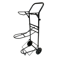 Waldhausen Stallwagen aus Metall Schwarz