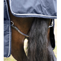 Schweifriemen Waldhausen mit PVC-Überzug Schwarz