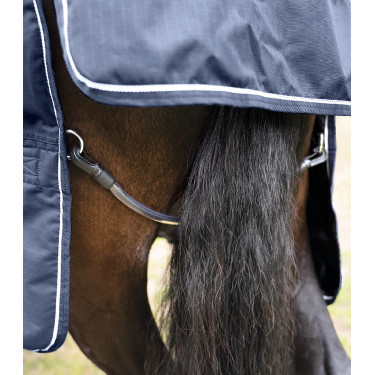 Schweifriemen Waldhausen mit PVC-Überzug Schwarz