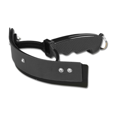 Waldhausen Lucky Schweißmesser aus Kunststoff für Schaum Schwarz