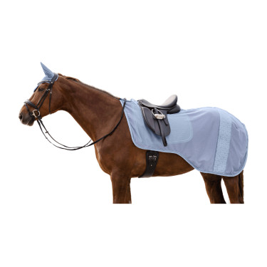 Waldhausen Rom Fliegendecke für Reitsport Pastellblau