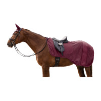 Waldhausen Rom Fliegendecke für Reitsport Samtrot