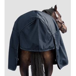 Waldhausen Outdoor-Decke Nordic aus Fleece Mitternachtsblau