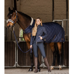 Waldhausen Exclusive 50 g Walker-Decke Mitternachtsblau