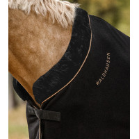 Fleece-Decke Waldhausen Modern Rosé Schwarz / Gold Fleece-Decke Waldhausen Modern Rosé Schwarz / Gold