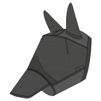 Anti-Fliegen- und Anti-UV-Maske Equithème 2 in 1