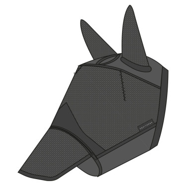 Anti-Fliegen- und Anti-UV-Maske Equithème 2 in 1