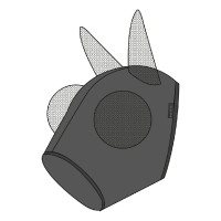 Anti-Fliegen-UV-Schutzmaske Equithème Lycra
