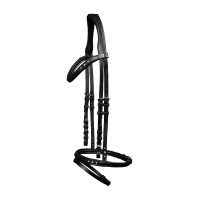 Waldhausen Island Stone Trense Schwarz / Silber