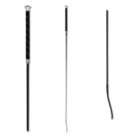 Dressurgerte Waldhausen mit Samtgriff Schwarz