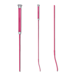 Dressurgerte Waldhausen mit Gelgriff Pink Rosa