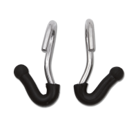 Waldhausen Kinnkettenhaken mit Gummibeschichtung Grau