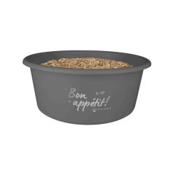 Futtertrog mit Deckel Waldhausen Grau