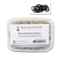 Mähnengummis Waldhausen mit Spenderbox Schwarz