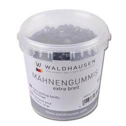 Extra breite Waldhausen-Gummibänder im Eimer