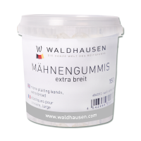 Extra breite Waldhausen-Gummibänder im Eimer Transparent