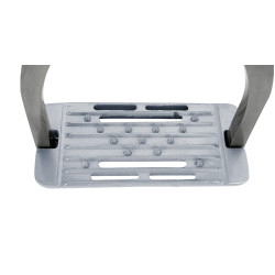 Waldhausen Steigbügel aus Aluminium Grau