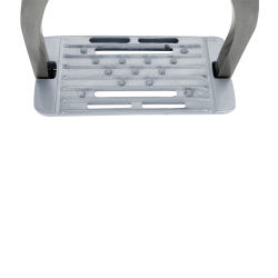 Waldhausen Steigbügel aus Aluminium Grau