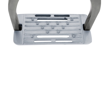 Waldhausen Steigbügel aus Aluminium Grau