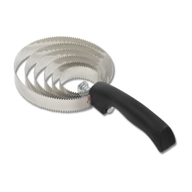 Runder Metallstriegel Waldhausen Schwarz