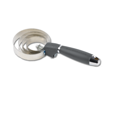 Runde Metallstriegel Waldhausen mit Gelgriff Schwarz Runde Metallstriegel Waldhausen mit Gelgriff Schwarz