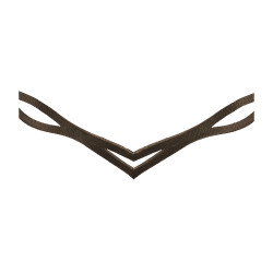 Filet Waldhausen Island anatomique Braun / Gold