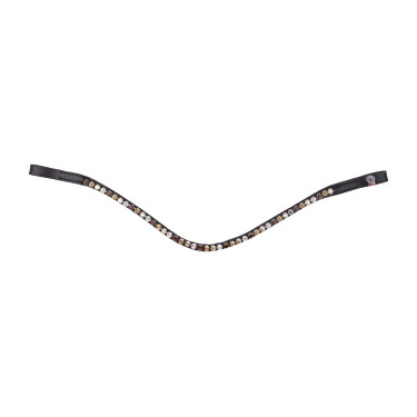 Frontal Glam noir X-Line Waldhausen Schwarz / Braun / Gold / Beige / Silber