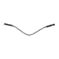 Frontal Glam noir X-Line Waldhausen Schwarz / Perlmutt / Grau