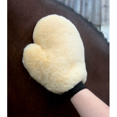 Waldhausen Lammfellhandschuhe Natur Beige