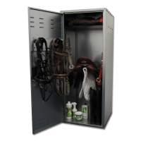 Grande armoire Waldhausen à selles Grau Grande armoire Waldhausen à selles Grau