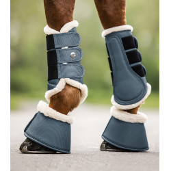 Guêtre de dressage Waldhausen Pegasus Blau Kreide