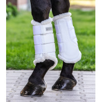 Guêtre de dressage Waldhausen Soft Weiß Wei&szlig;