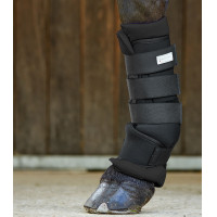 Guêtres d’écurie Waldhausen par 2 Schwarz / schwarz