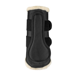 Guêtres de dressage Waldhausen Comfort Schwarz / Natur