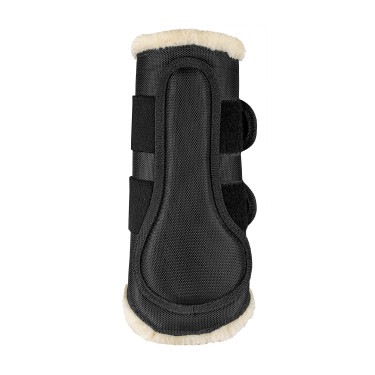 Guêtres de dressage Waldhausen Comfort Schwarz / Natur