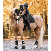 Guêtres de dressage Waldhausen Comfort Schwarz / Natur Guêtres de dressage Waldhausen Comfort Schwarz / Natur