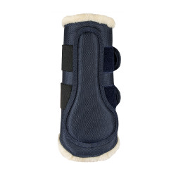 Guêtres de dressage Waldhausen Comfort Mitternachtsblau / Natur