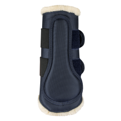 Guêtres de dressage Waldhausen Comfort Mitternachtsblau / Natur